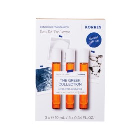 Korres The Greek Collection Πακέτο Eau De Toilette Lefko & Kyma & Avgoustos 3 x 10ml