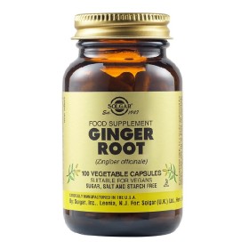 Solgar Ginger 520mg, Συμπλήρωμα διατροφής με εκχύλισμα Τζίντζερ, 100 φυτικές κάψουλες