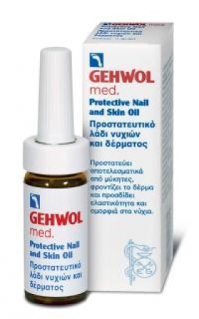 GEHWOL Med Protective Nail & Skin Oil Προστατευτικό Λάδι με Αντιμυκητιασική Δράση για Νύχια και Δέρμα 15ml
