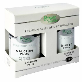 POWER HEALTH Platinum Range Calcium Plus 30 Δισκία + Δώρο D-Vit 3 2000iu Vitamin D3 20 Δισκία
