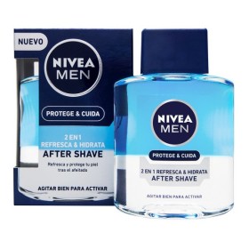 Nivea Men After Shave 2 σε 1 με Προ-Βιταμίνη Β5 & Γρήγορη Απορρόφηση, Protect & Care, 100ml