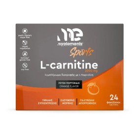 My Elements Sports L-Carnitine 2000mg με Γεύση Πορτοκάλι 24 Φακελίσκοι