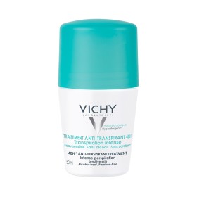 VICHY Deodorant Roll On 48h, Εντατική Αποσμητική Φροντίδα με Υποαλλεργική Σύνθεση, Χωρίς Οινόπνευμα, 50ml