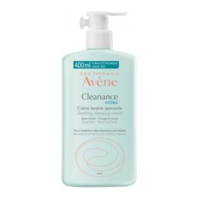 AVENE Cleanance Hydra Creme Lavante Apaisante Καταπραϋντική Κρέμα Καθαρισμού για Ξηρό Δέρμα , 400ml