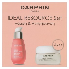 Darphin Ideal Resource Πακέτο Perfecting Smoothing Serum Αντιρυτιδικός Ορός, 30ml & ΔΩΡΟ Ideal Resource Smoothing Retexturizing Radiance Cream Κρέμα Αντιγήρανσης & Λάμψης, 50ml