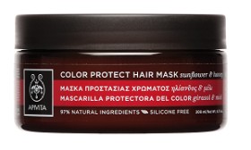 APIVITA Μάσκα Προστασίας Χρώματος για τα  Μαλλιά με Ηλίανθο και Μέλι, Color Protect Hair Mask Sunflower & Honey, 200ml