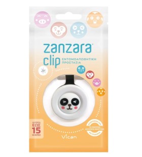 VICAN Zanzara Clip Panda για Εντομοαπωθητική Προστασία, 1 τεμ