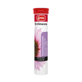 Lanes  Echinacea με Βιταμίνη C Ψευδάργυρο  Ατσερόλα  20 Αναβράζουσες Ταμπλέτες