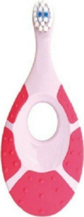 JORDAN Step 1 (0-2 ετών) Βρεφική - Παιδική Οδοντόβουρτσα, Ροζ 1τμχ.