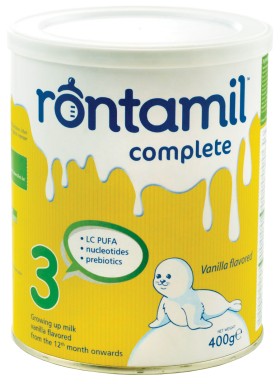 RONTAMIL Comlete 3 Γάλα για τα παιδιά από τον 12ο μήνα ηλικίας 400gr