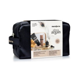 Macrovita  Πακέτο Olive & Argan Κρέμα Λεπτής Υφής 50ml & Serum 15ml & Κρέμα Ματιών 30ml