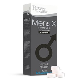 Power Health Mens X Complex Stevia Συμπλήρωμα Διατροφής Για Την Στυτική Λειτουργία, 32 Αναβράζοντα Δισκία