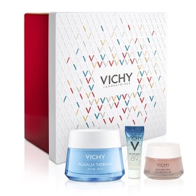 Vichy Aqualia Thermal Riche Xmas Promo με Ενυδατική Κρέμα Προσώπου, 50ml & Δώρο Glow Peel Mask 15ml, Mineral 89 4ml & 1 συλλεκτικό κουτί