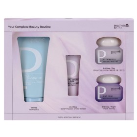 Panthenol Extra Beauty Routine Πακέτο Face Cleansing Gel 150ml & Triple Defense Eye Cream 25ml & Day Cream SPF15 50ml & Night Cream 50ml