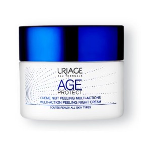 Uriage Age Protect Multi-Action Peeling Night Cream, Απολεπιστική Κρέμα Νυκτός Πολλαπλών Δράσεων, 50ml