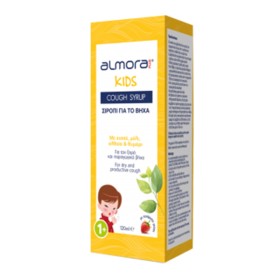 ELPEN Almora Plus Kids Cough Syrup Παιδικό Σιρόπι Για Τον Ξηρό & Παραγωγικό Βήχα Από 1 Έτους, 120ml