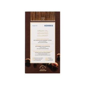 Korres Μόνιμη Βαφή Μαλλιών Argan Oil Advanced Colorant Νο 7.7 Μόκα 50ml