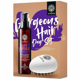 GARDEN Gorgeous Hair Day Promo Super Natural Hair Oil, Λάδι Μαλλιών 150ml & Δώρο Βούρτσα Μαλλιών