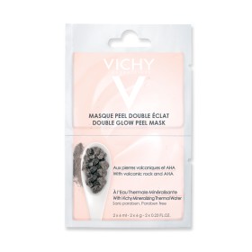 VICHY Mask Peel Double Glow Volcanic Rock & AHA, Μάσκα Διπλής Λάμψης & Απολέπισης, Sachets 2X6ml