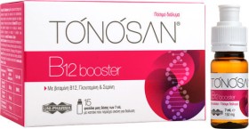 UniPharma Tonosan B12 Booster Συμπλήρωμα Διατροφής Για Την Κάλυψη Των Αναγκών Σε Βιταμίνη Β12 15x7ml
