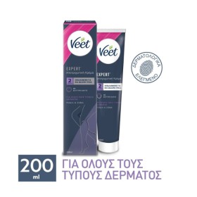 Veet Expert Κρέμα Αποτρίχωσης για Όλους τους Τύπους Δέρματος, 200ml