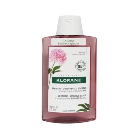 Klorane Pivoine BIO Σαμπουάν  με Παιώνια για το Ευαίσθητο & Ερεθισμένο Τριχωτό 200ml