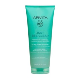 Apivita Just Bee Clear Gel Καθαρισμού για Λιπαρή Ακνεϊκή Επιδερμίδα 200ml