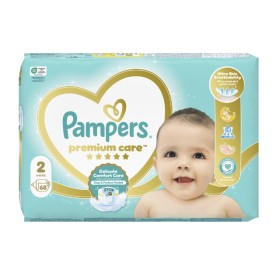 Pampers Premium Care Jumbo No2 (4-8kg) Βρεφικές Πάνες 68τμχ