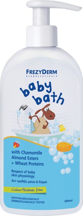 Frezyderm Baby Bath, Βρεφικό Αφρόλουτρο, Χωρίς Χρωστικές & Parabens 300ml