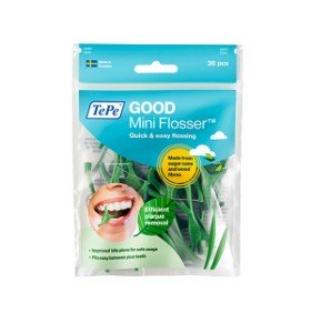 TEPE Good Mini Flosser Μεσοδόντια Βουρτσάκια 36 Τεμάχια