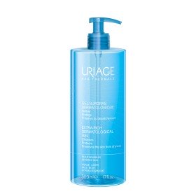 Uriage Eau Thermale Extra Rich Dermatological Gel, Τζελ Καθαρισμού Για Πρόσωπο & Σώμα για Ευαίσθητες Επιδερμίδες, 500ml