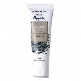 KORRES Natural Clay Μάσκα με Λευκή Άργιλο για Βαθύ Καθαρισμό, 18ml