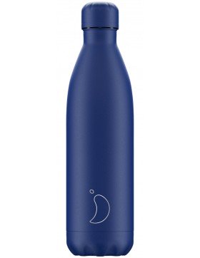 Chillys All Matte Blue Ανοξείδωτο Μπουκάλι Θερμός Ματ Μπλε, 750ml