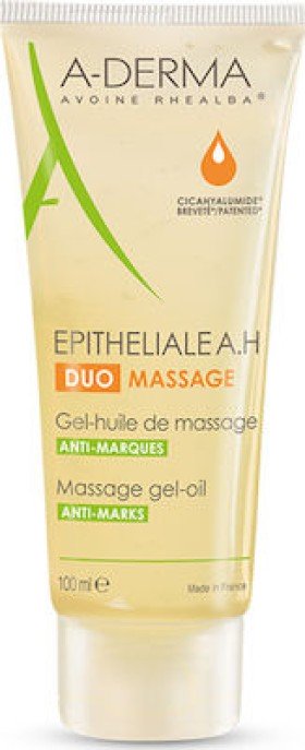 A-DERMA Epitheliale A.H Duo Massage Τζελ Αντιμετώπισης Ούλων & Ραγάδων, 100ml