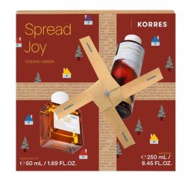 Korres Πακέτο Spread Joy Oceanic Amber Eau De Toilette Ανδρικό Άρωμα, 50ml & Αφρόλουτρο, 250ml