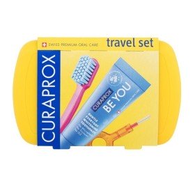 Curaprox Be You Travel Set Πακέτο Στοματικής Υγιεινής Σε Κίτρινο Χρώμα, 1 Τεμάχιο