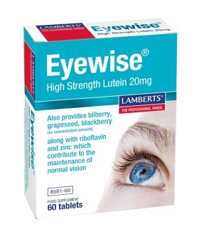 Lamberts Eyewise High Strength Lutein, Υγεία των Ματιών, 60tabs 8581-60