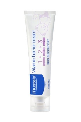 Mustela 123 Vitamin Barrier Cream, Κρέμα Αλλαγής Πάνας, 50ml