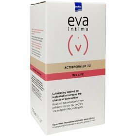 Intermed Eva Intima Actisperm ph 7.2 Λιπαντική Γέλη για Αύξηση της Πιθανότητας Σύλληψης 5 x 6ml