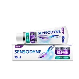 Sensodyne Clinical Repair Active Clean Οδοντόκρεμα για Αναδόμηση των Ευαίσθητων Δοντιών 75ml