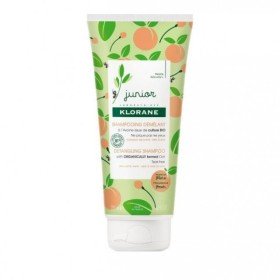 KLORANE Junior Shampoo Παιδικό Σαμπουάν για Εύκολο Ξέμπλεγμα με Άρωμα Ροδάκινο 3 ετών+, 200ml