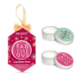 Mad Beauty Fabyuleous Lip Balm Duo Winter Berry, Ενυδατικά Lip Balm, 2x12gr