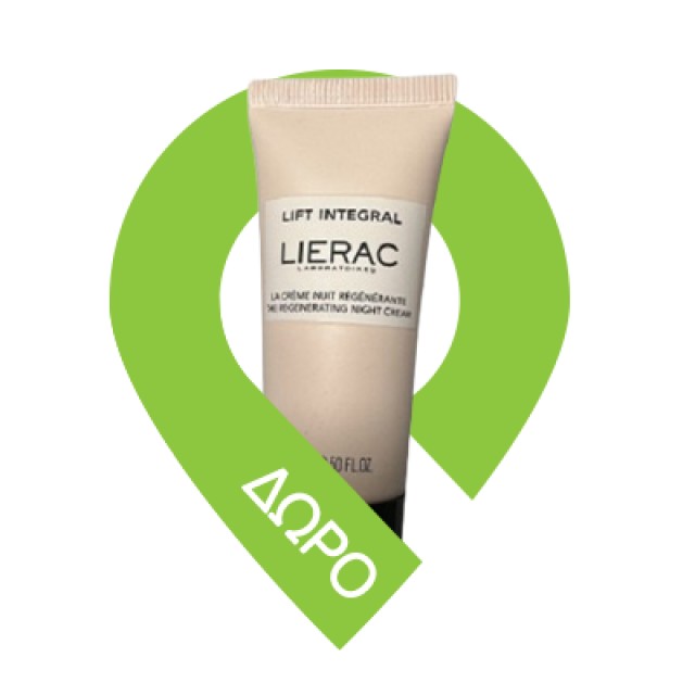 LIERAC Lift Integral Regenerating Night Cream Refill Αναδομητική Κρέμα Νύχτας  Ανταλλακτικό, 50ml