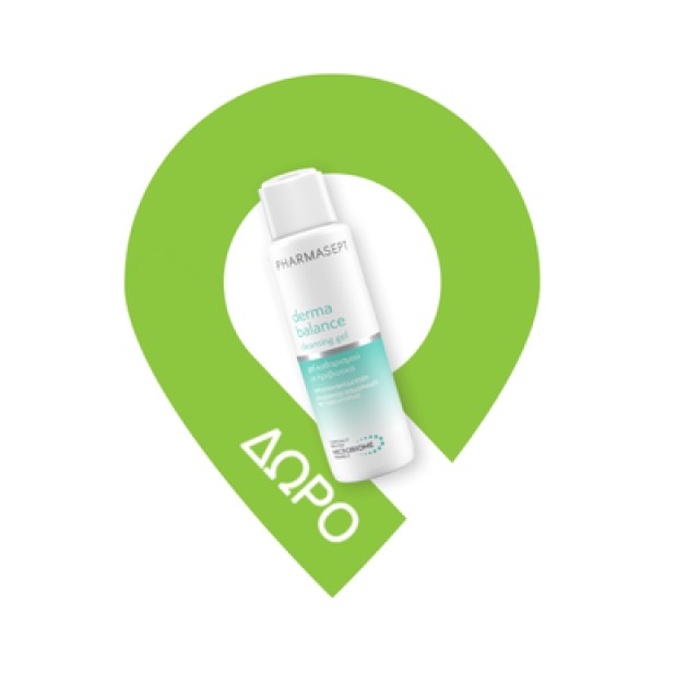 Pharmasept Derma Balance Πακέτο Cleansing Gel 500ml & Deo Roll-On 50ml