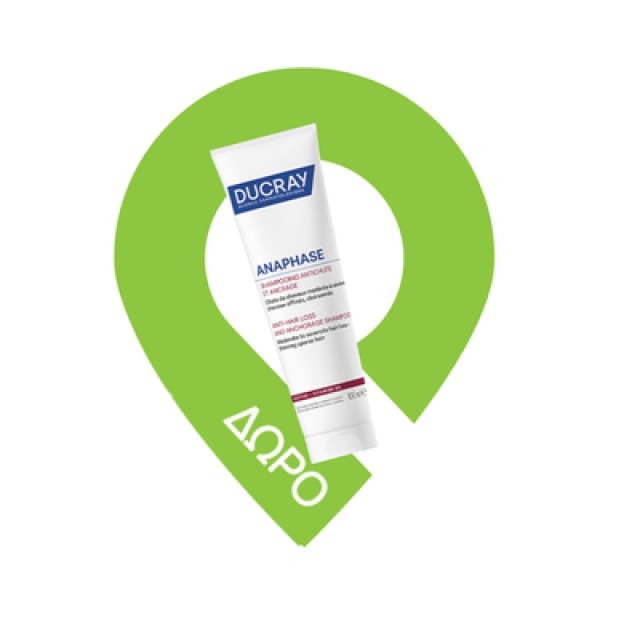 Ducray Anaphase Shampoo Δυναμωτικό Σαμπουάν κατά τις Τριχόπτωσης 400ml