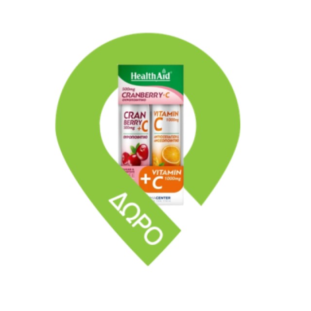 Health Aid Πακέτο Electrolytes & Vitamin C 1000mg 2x20 Αναβράζοντα Δισκία
