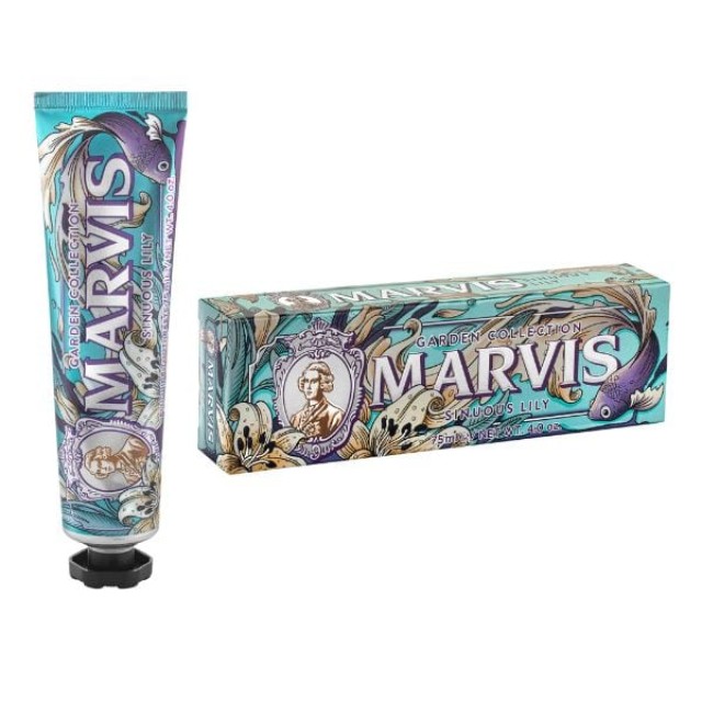 Marvis Sinuous Lily Οδοντόκρεμα με Γεύση Μέντας & Κρίνων 75ml