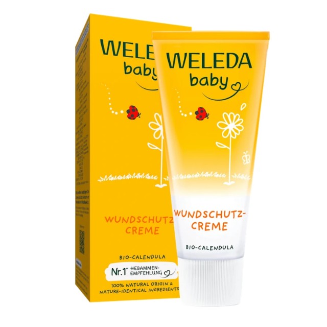 Weleda Baby Calendula Nappy Change Cream Κρέμα Καλέντουλας Για Την Αλλαγή Πάνας, 75ml