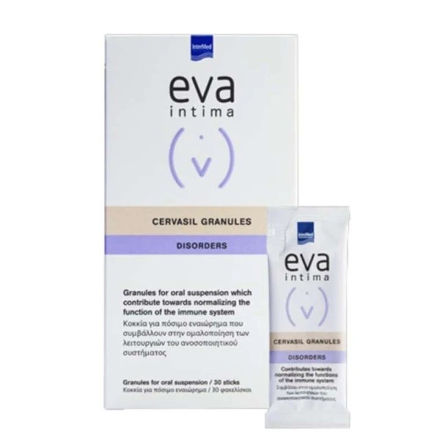 Intermed Eva Intima Disorders Cervasil Granules Συμπλήρωμα Διατροφής για το Ανοσοποιητικό 30 φακελάκια