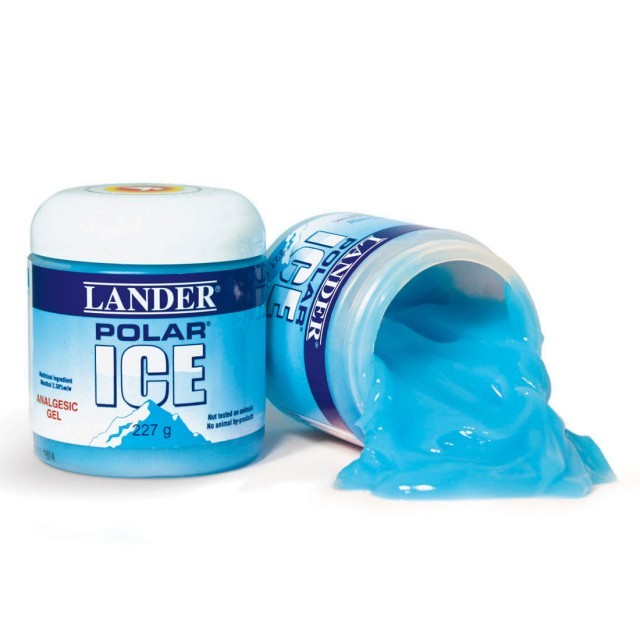 Stopain Lander Polar Ice Gel, Τζελ για Μυικούς Πόνους 227gr